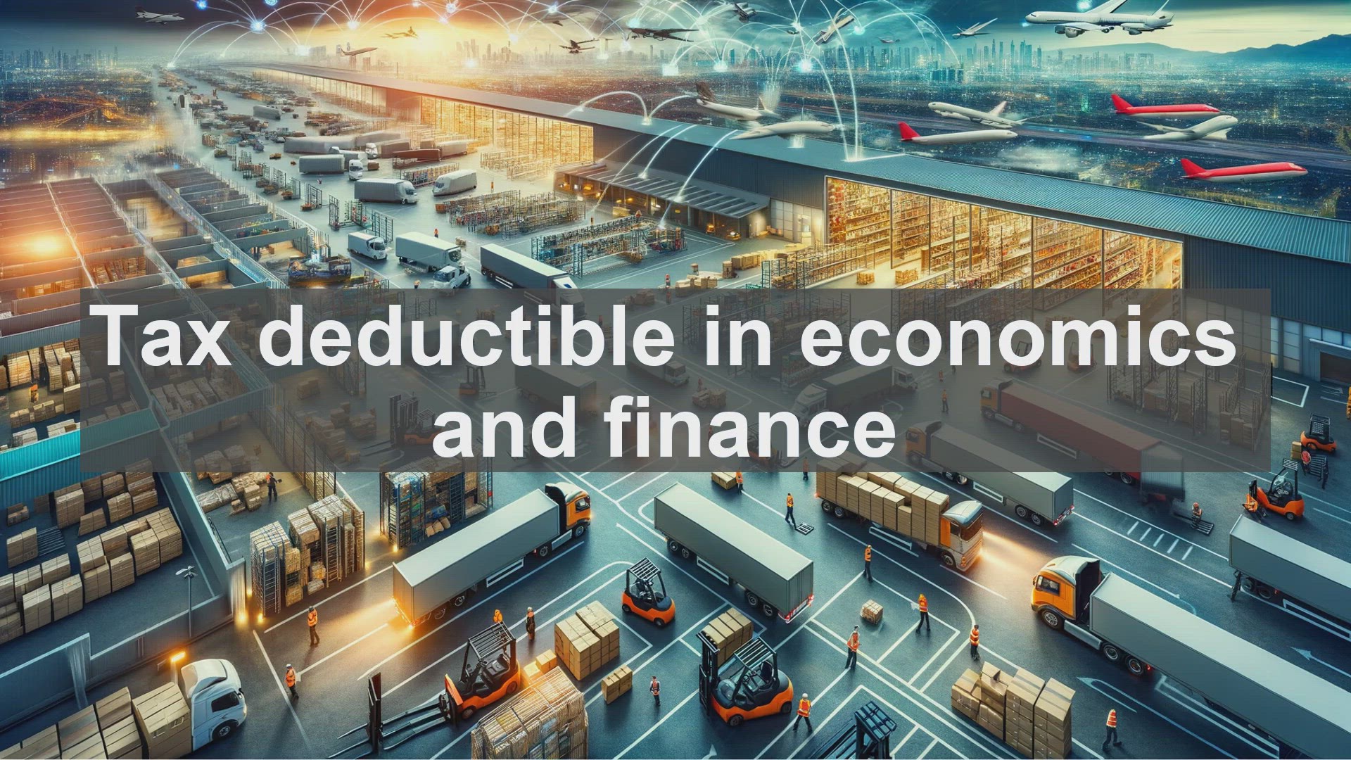 'Video thumbnail for Tax deductible in economics and finance'