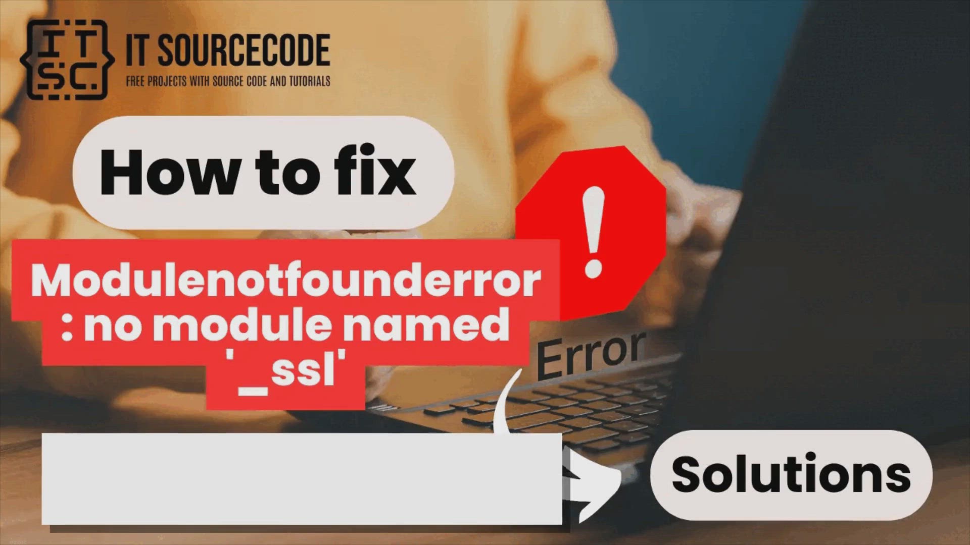 'Video thumbnail for Modulenotfounderror: no module named ‘_ssl’'