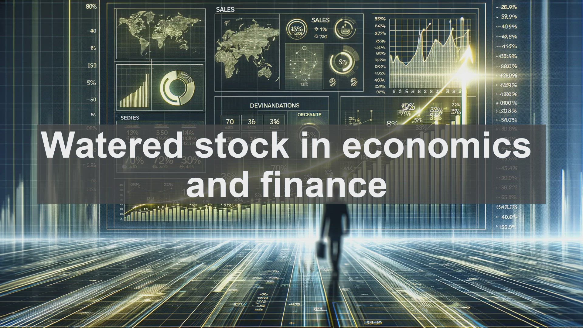 'Video thumbnail for Watered stock in economics and finance'