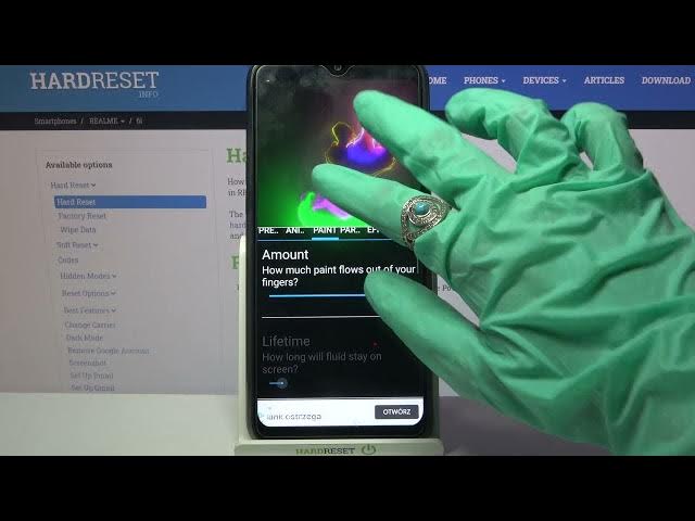 Video thumbnail for How to Download and Apply Animated Wallpaper on REALME 6i – Magic Fluids