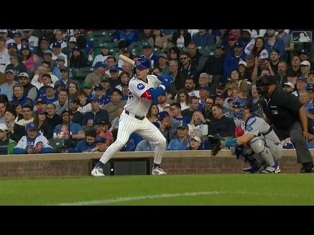video of: Pete Crow-Armstrong HAMMERS a Three-Run Home Run! | 5th HR of 2025 | Chicago Cubs | 04/23/2025