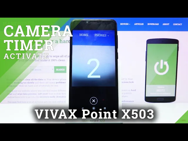 Video thumbnail for How to Use Camera Timer in VIVAX Point X503 – Set Up Camera Timer