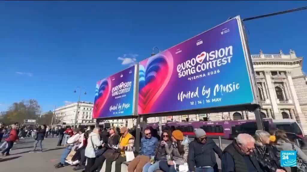 Video thumbnail for Fiery Finns, Australian star favourites at boycotted Eurovision final