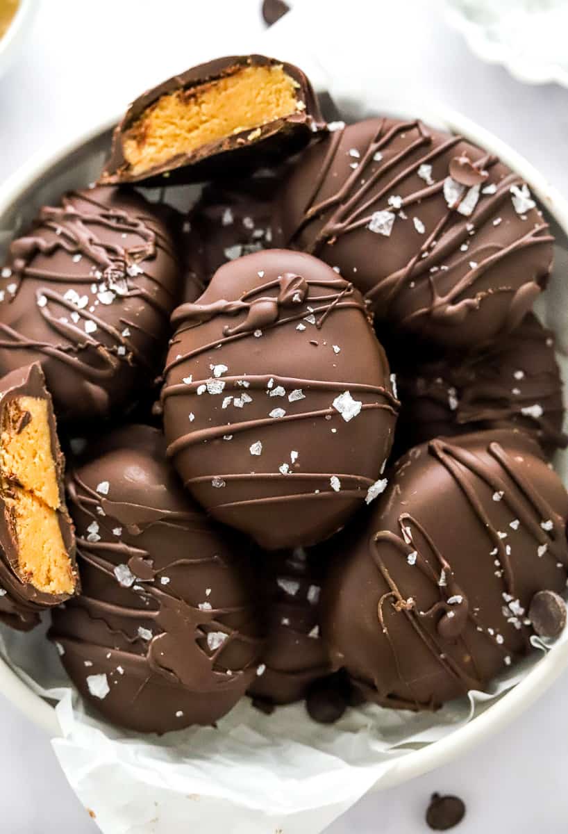 'Video thumbnail for Peanut Butter Eggs Recipe '
