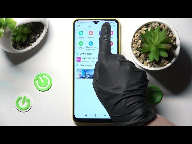 Video thumbnail for POCO C40 Download Folder | Find Downloads Files