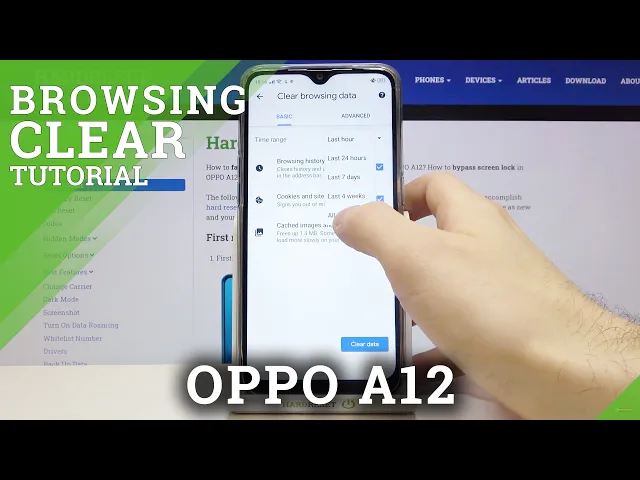 Video thumbnail for How to Clear Browsing Data on OPPO A12 – Clear Browsing History