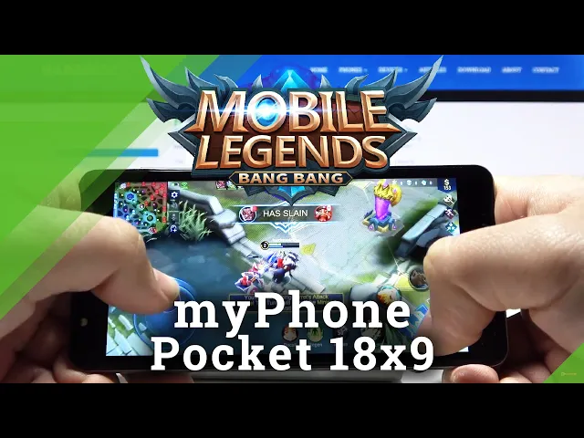 Video thumbnail for Mobile Legends on myPhone Pocket 18x9 – Game Play