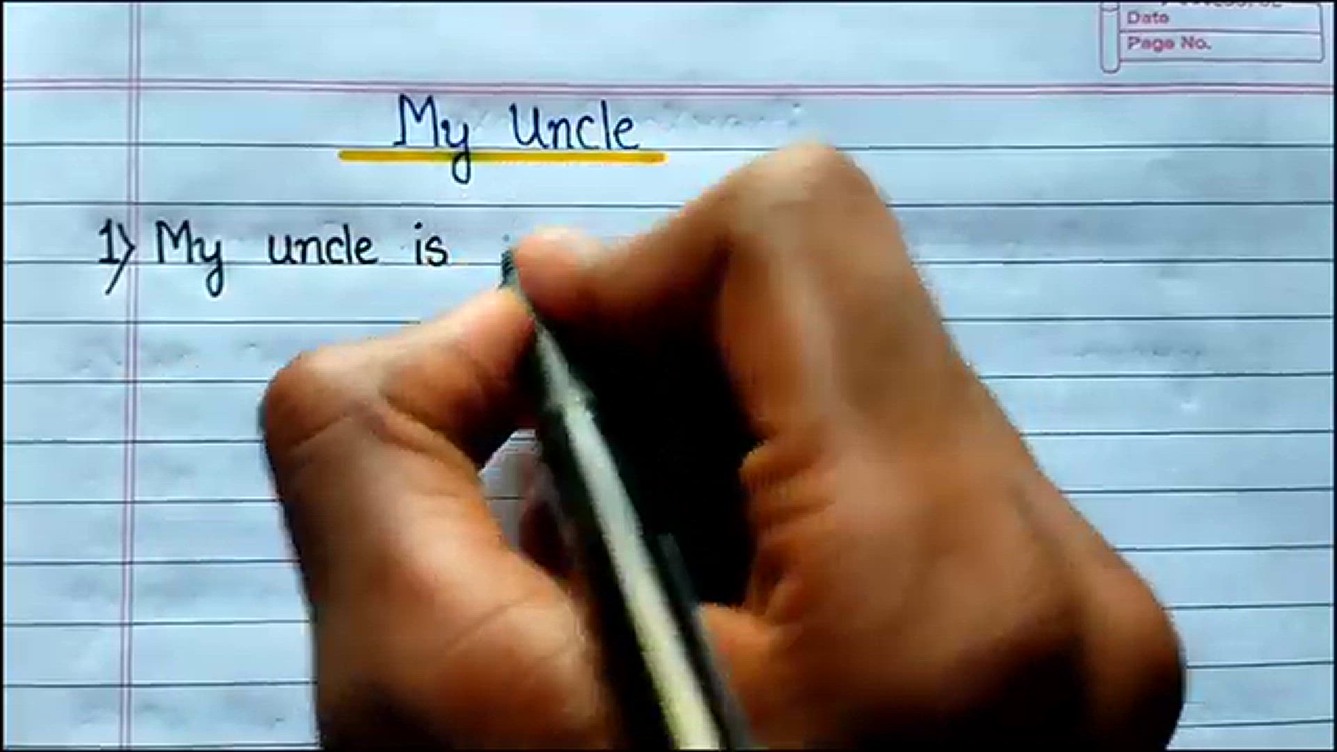 Video thumbnail for 10 Lines Essay on My Uncle in English ⬆︎