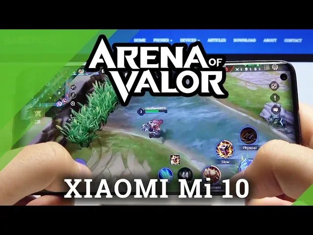 Video thumbnail for Arena of Valor Gameplay on XIAOMI Mi 10 – Performance Checkup