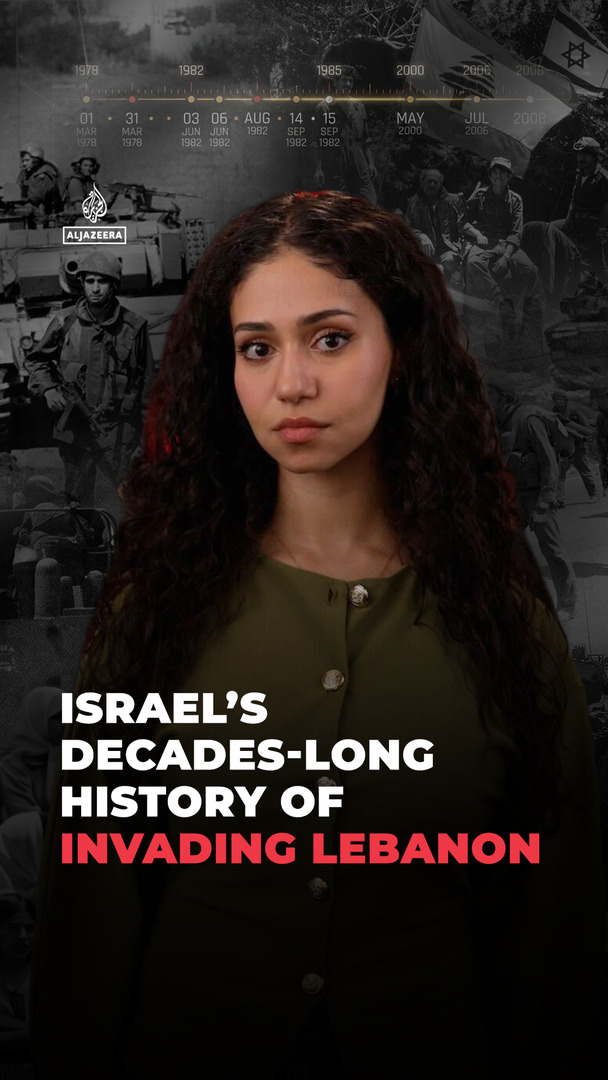 Video thumbnail for Israel’s decades-long history of invading Lebanon