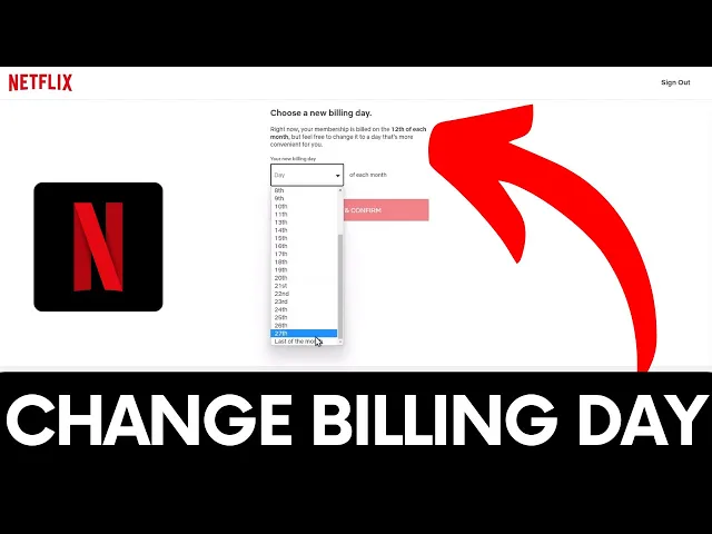 Video thumbnail for How to Change Billing Date on Netflix - Edit Netflix Payment Day #netflix