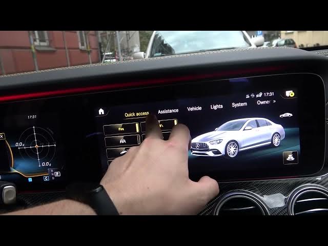 Video thumbnail for How to Turn On or Off Interior Motion Sensor In Mercedes E Class AMG 4Matic+ - Mercedes Security