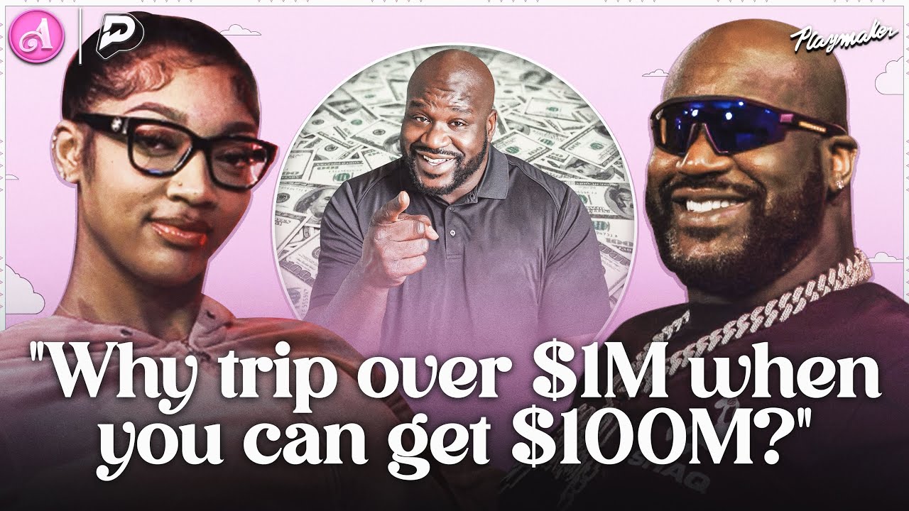 Video thumbnail for Shaq & Angel Have An Honest Talk About WNBA Salaries…