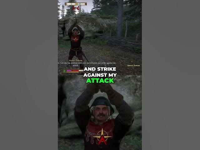 Video thumbnail for Master Strikes with Tomcat! Unleash Deadly Sword Attacks - Kingdom Come Deliverance 2 #shorts