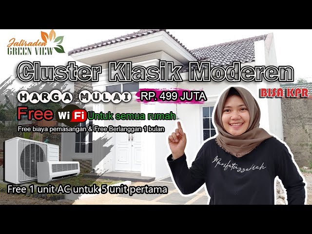 Video thumbnail for Rekomendasi rumah minimalis clasik modern jati sampurna bekasi