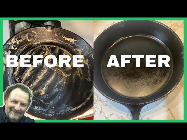 Video thumbnail for How To Clean A Cast Iron Skillet