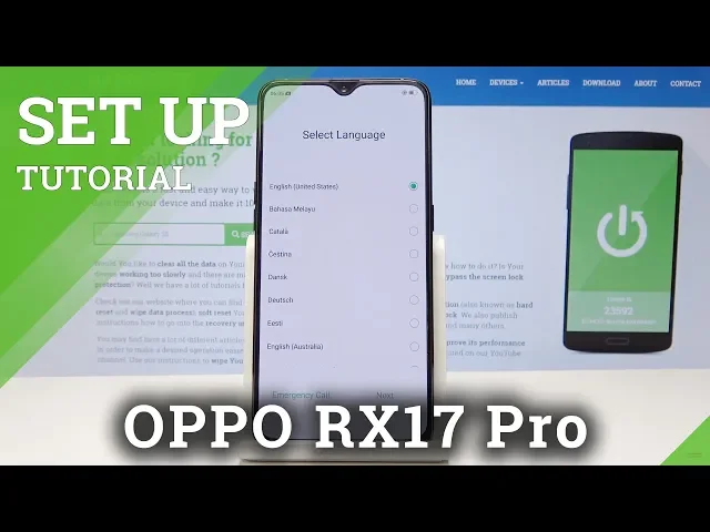Video thumbnail for How to Set Up OPPO RX17 Pro - Configuration Process