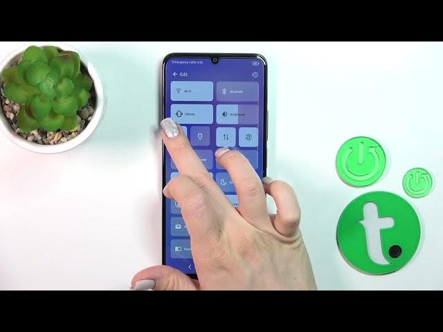 Video thumbnail for How to Edit Notification Panel Shortcuts on TCL 40 SE? - Add New Shortcuts