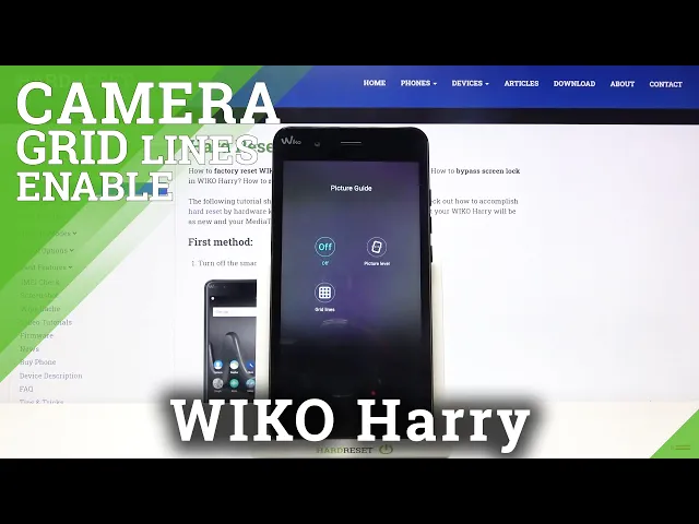 Video thumbnail for How to Disable / Enable Camera Grid Lines in Wiko Harry – Divide Camera Screen