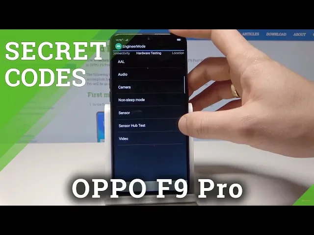 Video thumbnail for Secret Codes OPPO F9 Pro - Hidden Modes & Advanced Options