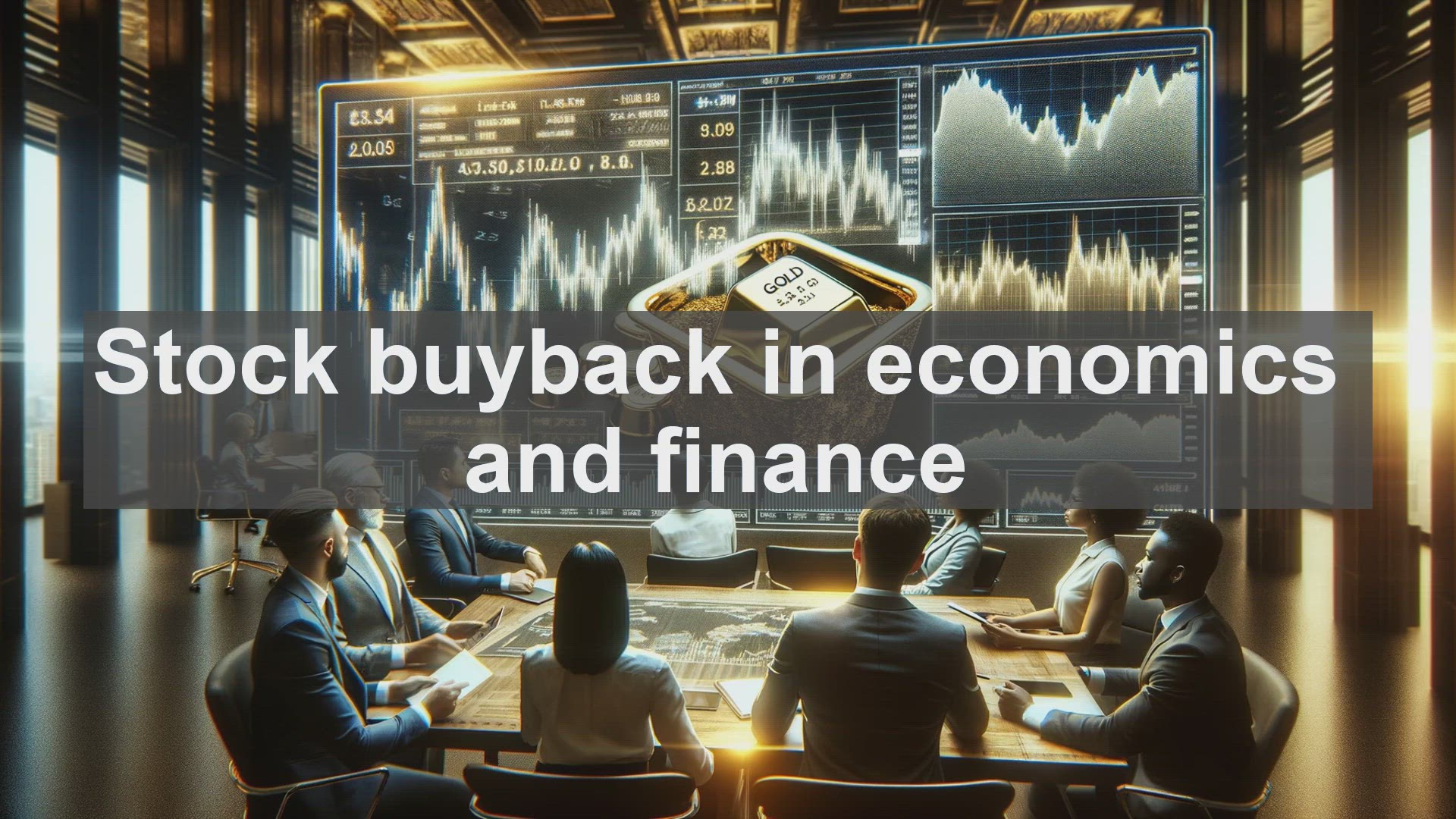'Video thumbnail for Stock buyback in economics and finance'