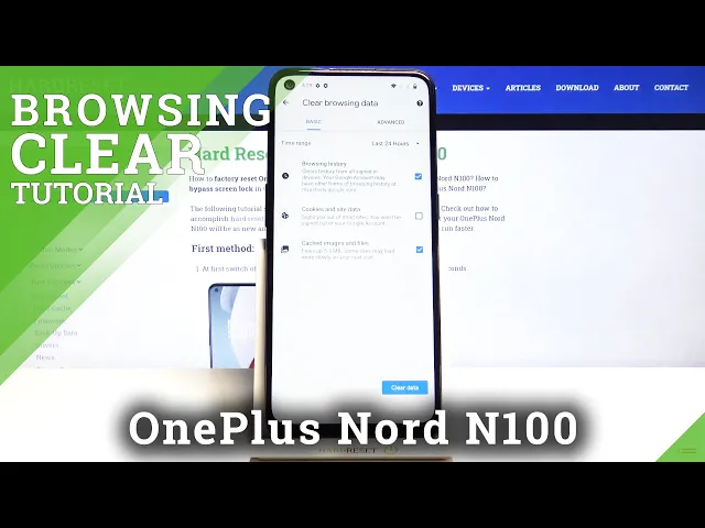 Video thumbnail for How to Clear Browsing History in OnePlus Nord N100 – Delate Search History