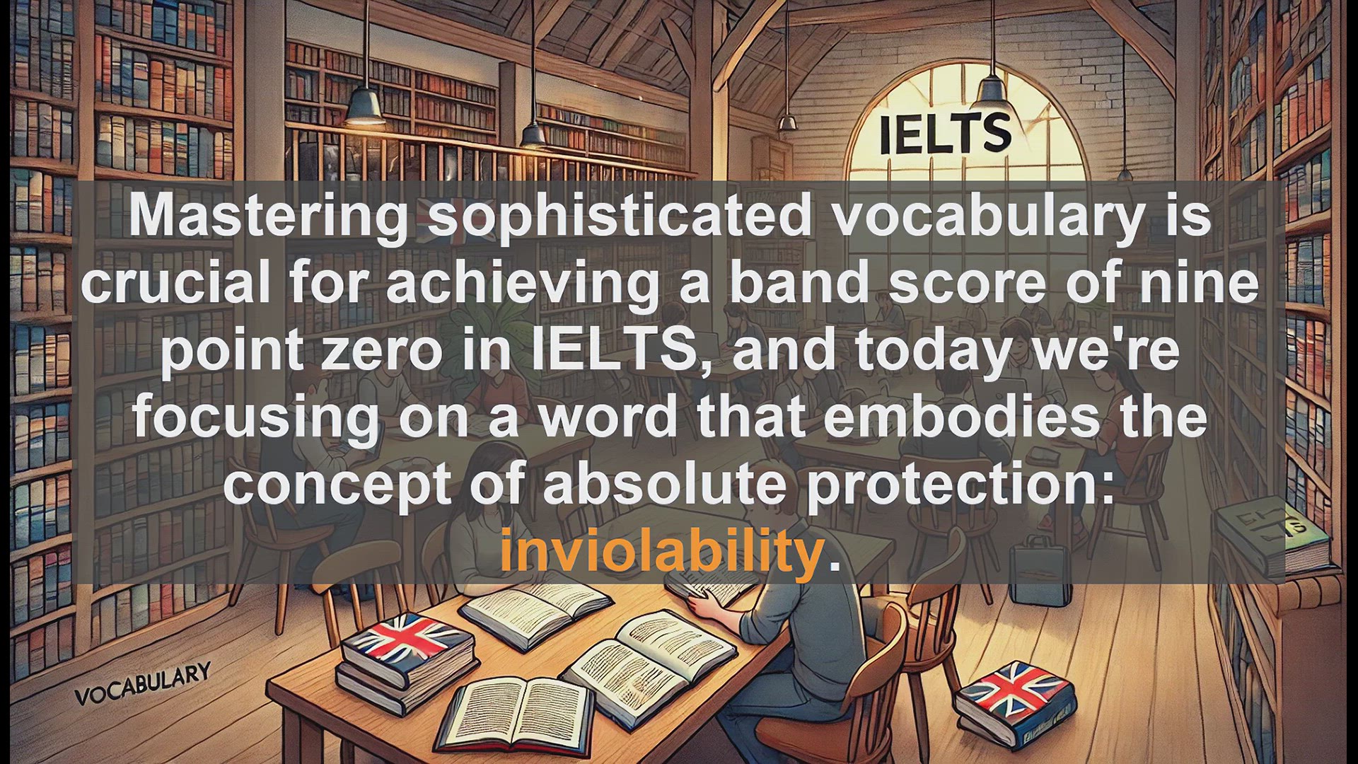 'Video thumbnail for 2000 Must Know IELTS 9.0 Vocabulary - IELTS Vocabulary: Understanding 'Inviolability''