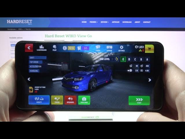 Video thumbnail for Drift Max Pro on Wiko View Go – Test Performance