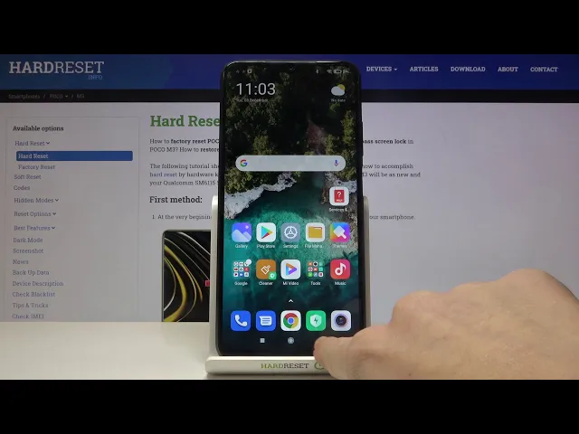 Video thumbnail for How to Activate Touch Tones in POCO M3 – Sound Settings