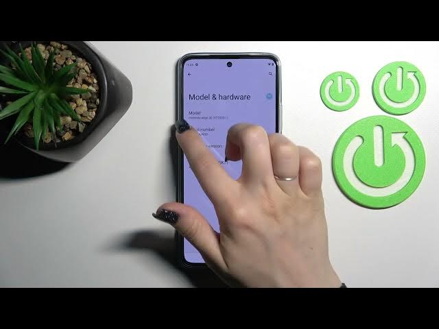 Video thumbnail for How to Check Phone Model in MOTOROLA Edge 30 – Find Model Section