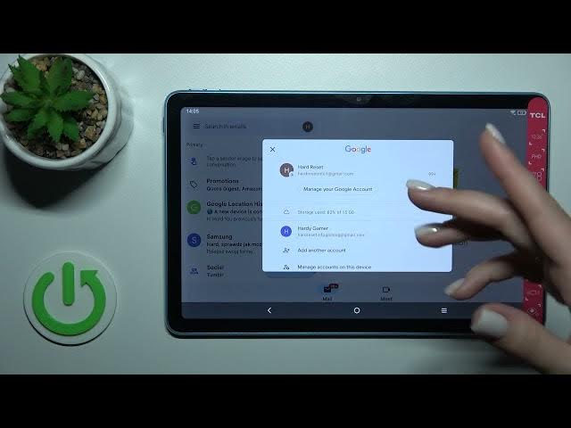 Video thumbnail for How to Logout From Gmail Account on TCL 10 TAB MAX – Log out from Google Account