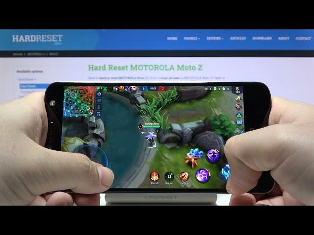 Video thumbnail for Mobile Legends Performance Test on Motorola Moto Z – Short Gameplay