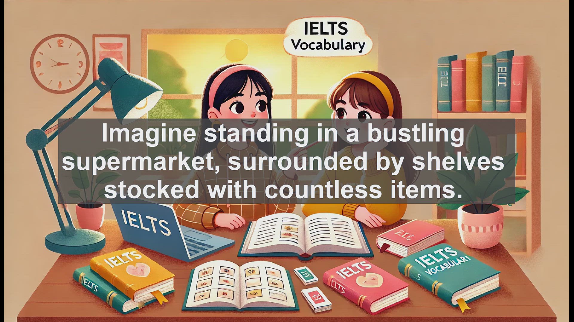 'Video thumbnail for 2500 Must Know IELTS 6.5 Vocabulary - What Does 'Grocery' Mean? Essential IELTS Vocabulary Explained'