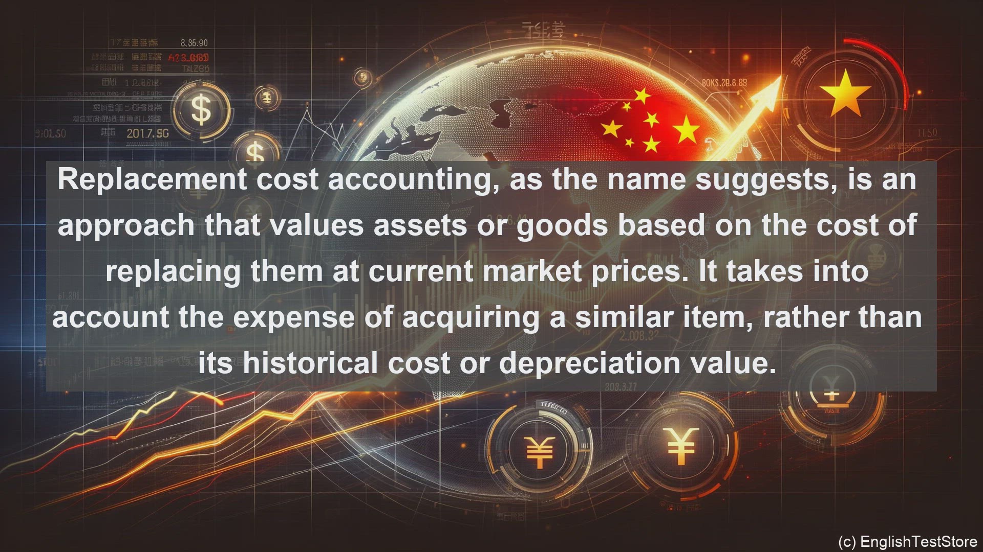 'Video thumbnail for Replacement cost accounting in economics and finance'