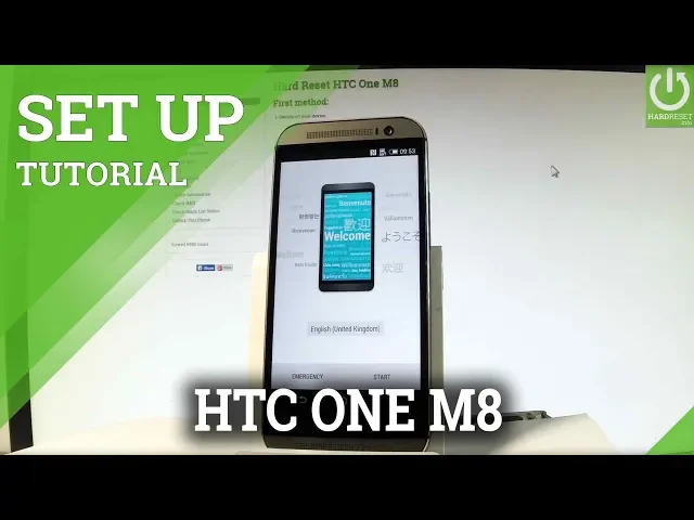 Video thumbnail for How to Set Up HTC One M8 - Android Activation / HTC Configuration