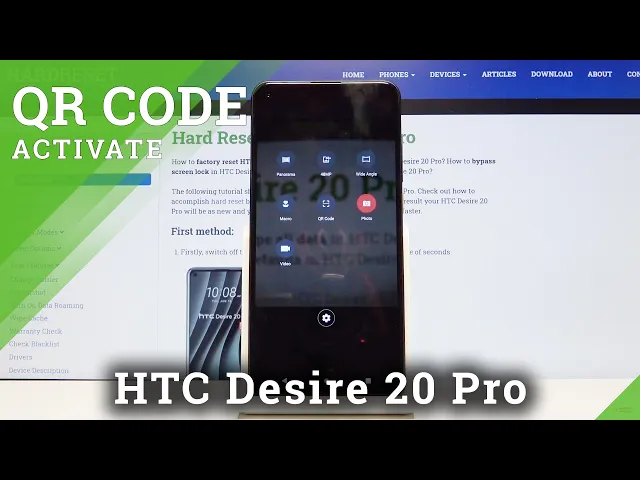 Video thumbnail for How to Allow Camera to Scan QR Codes in HTC Desire 20 Pro – QR Scanner