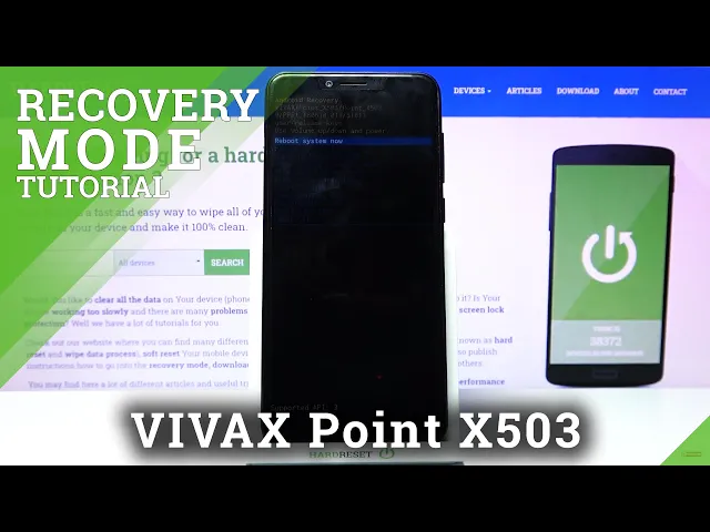 Video thumbnail for How to Enter Recovery Mode in VIVAX Point X503 – Open Recovery Mode
