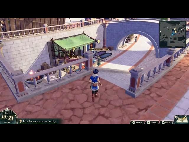 Video thumbnail for Fire Emblem: Fortune's Weave - 1 Cai's Path Ch 11: Take Aurora Into Town