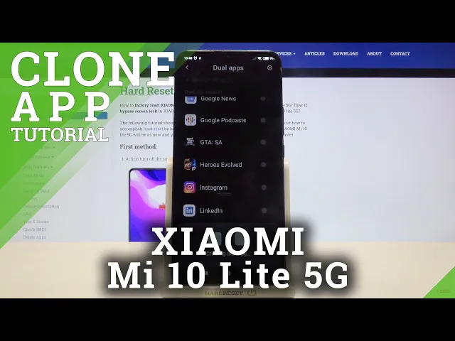 Video thumbnail for How to Create Dual Apps in Xiaomi Mi 10 Lite 5G - Clone Applications