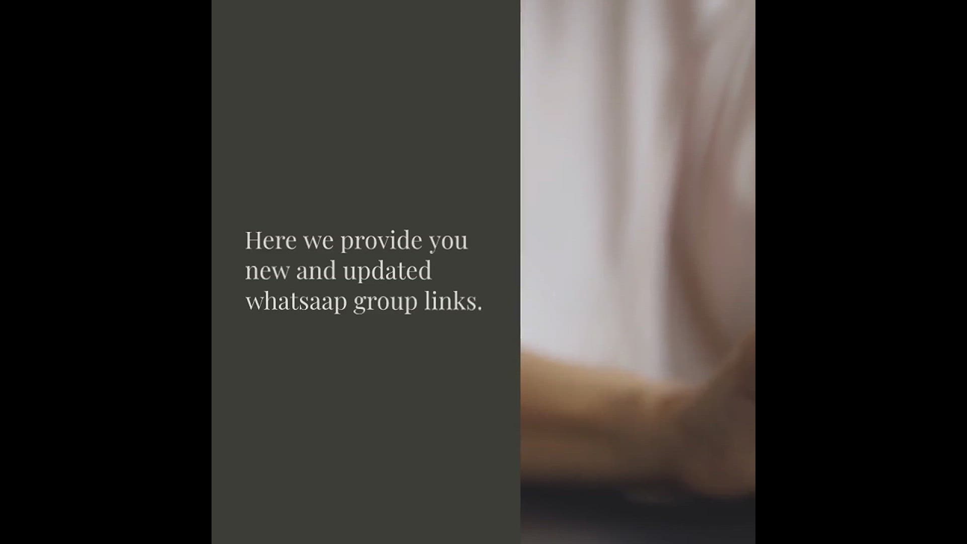 Video thumbnail for connect with girls whatsapp group link