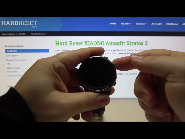 Video thumbnail for How to Force Restart XIAOMI Amazfit Stratos 3 – Soft Reset