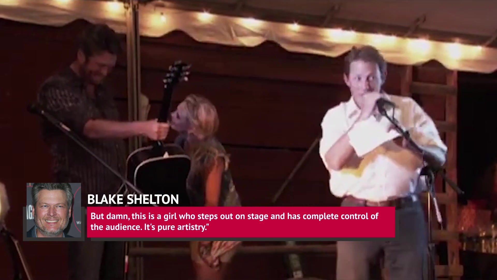 'Video thumbnail for Miranda Lambert Got Many Warnings About Blake Shelton'