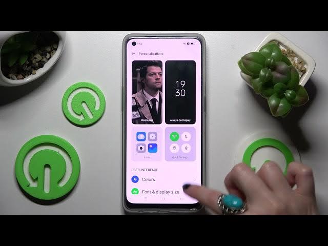 Video thumbnail for OPPO RENO 7 LITE - How To Change Font Style