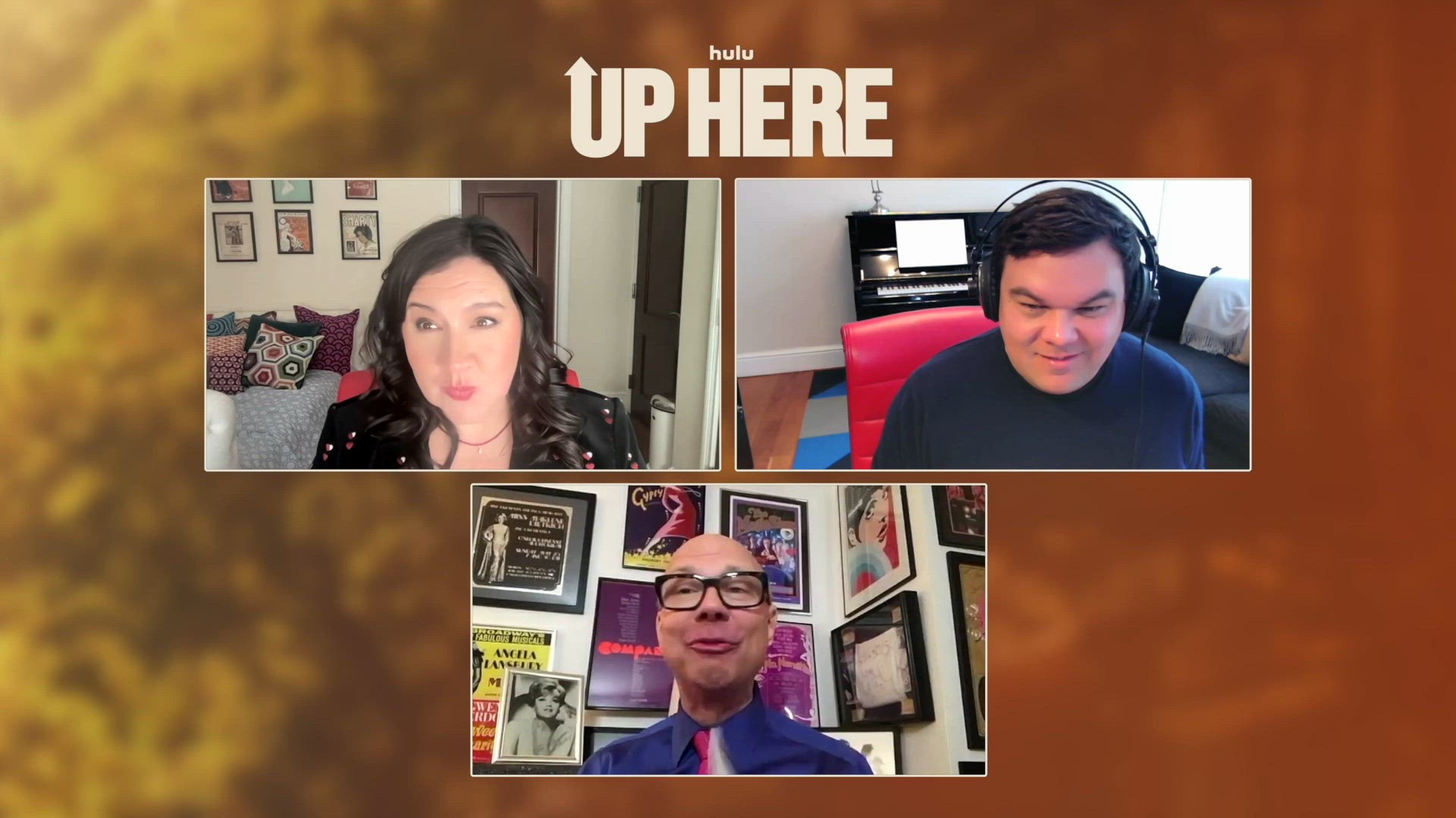 Video thumbnail for Video: Kristen Anderson-Lopez & Robert Lopez on Their New Music For UP HERE on Hulu