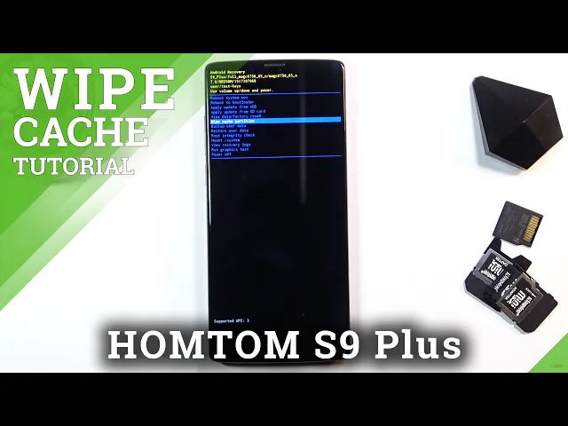 Video thumbnail for How to Wipe Cache Partition in HOMTOM S9 Plus – Delete Cache Partition