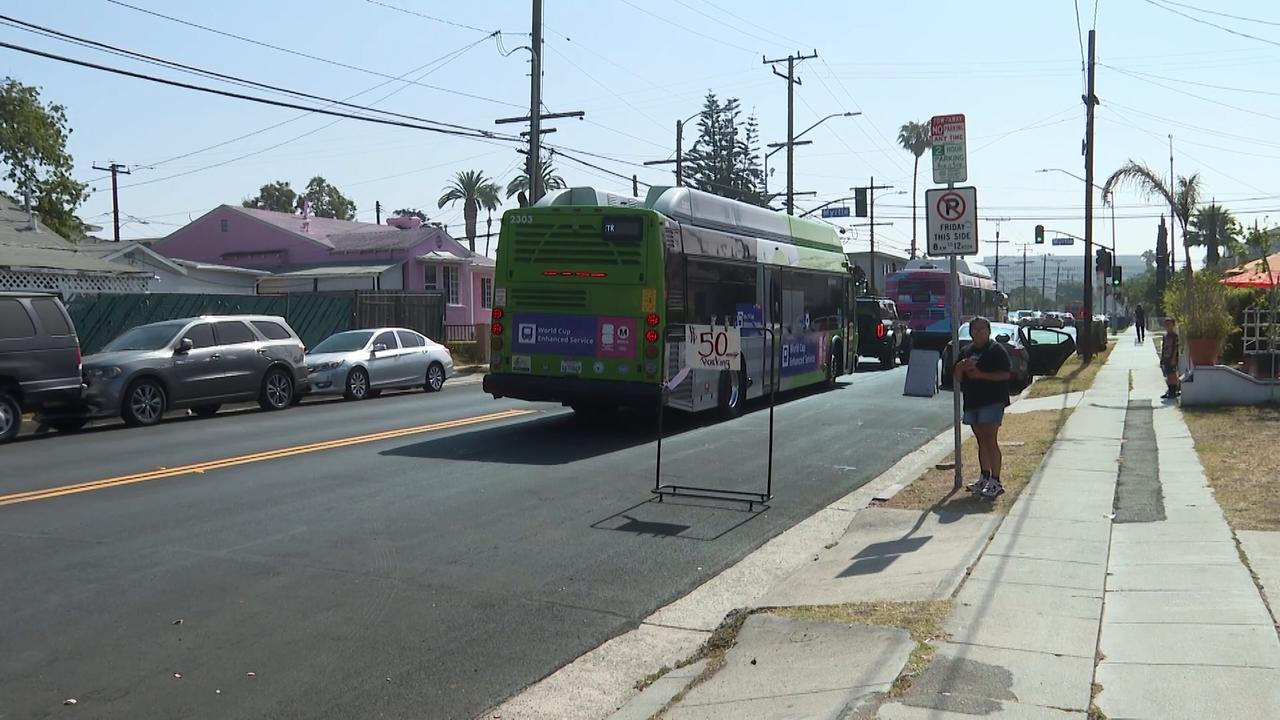 Video thumbnail for US: Residents near 2026 World Cup venues turn yards into paid parking lots.
