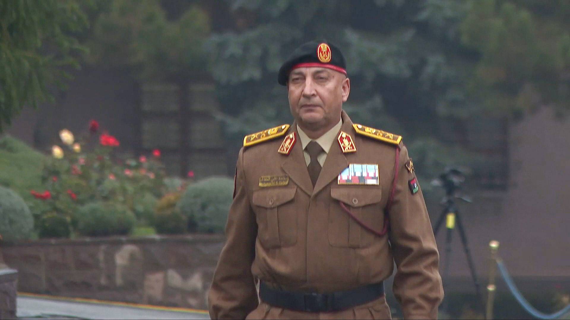 Video thumbnail for Libyan army chief killed in plane crash near Turkiye’s capital Ankara