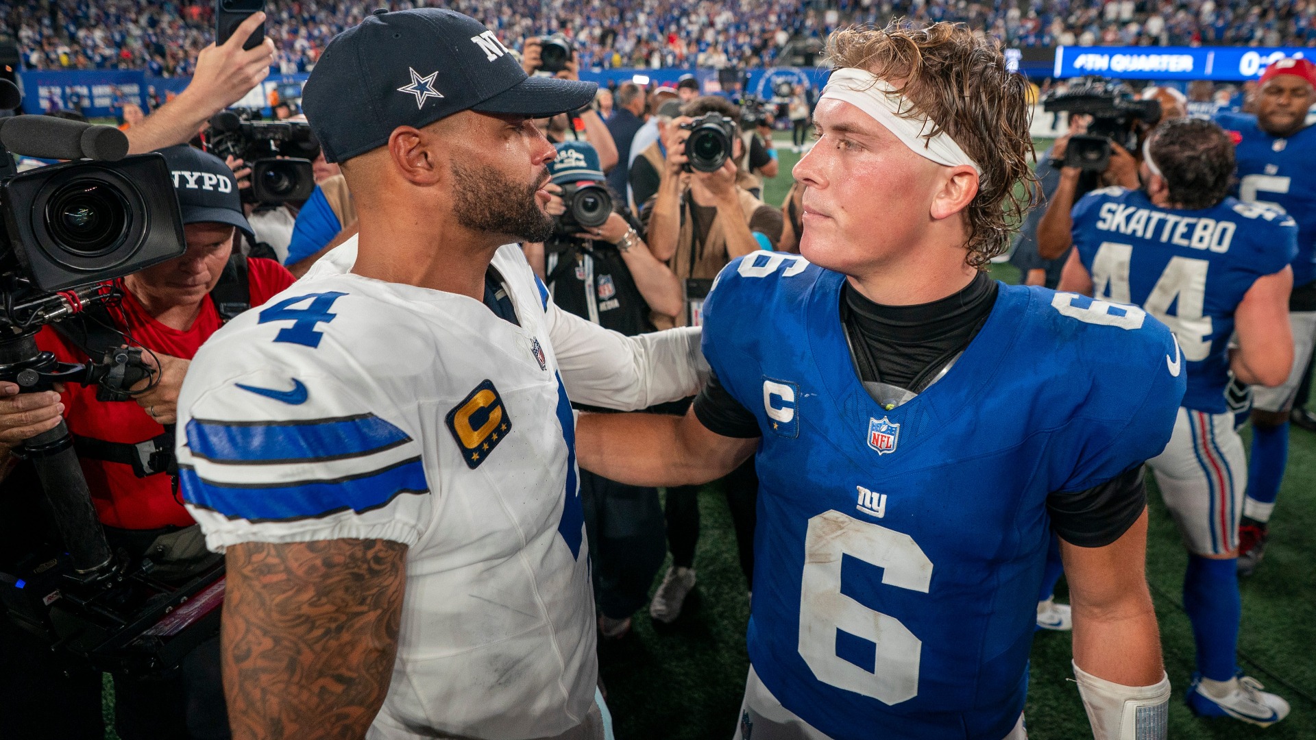 Video thumbnail for Cowboys vs. Giants: Surprising Week 1 Game Analysis!