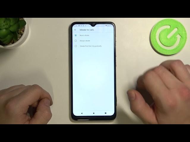 Video thumbnail for How to Turn On / Turn Off Vibrations for Calls on MOTOROLA Moto E20