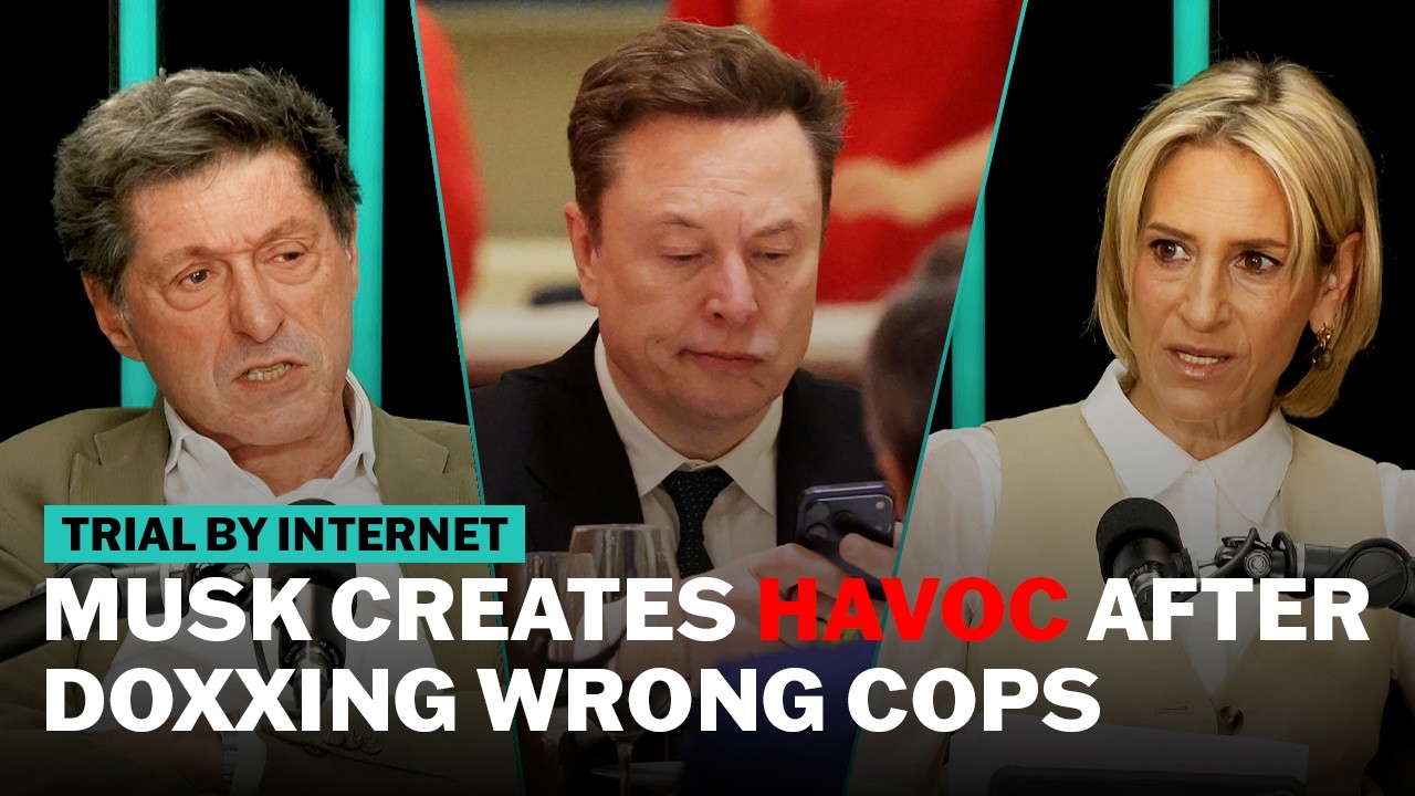 Video thumbnail for Why has Musk set the mob on random innocent British police officers? | The News Agents